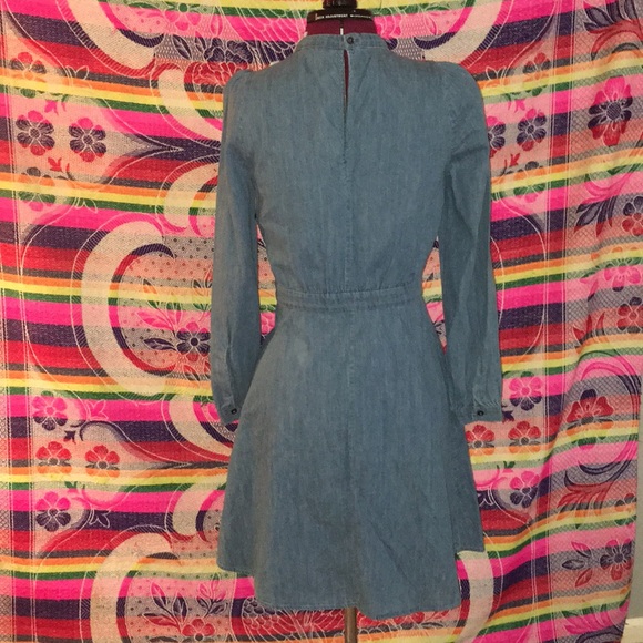 NWT & Other Stories Chambray/Denim Fit & Flare - Picture 7 of 8